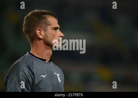 Verona, Italia. 19 gennaio 2025. Ivan Provedel della S.S. Lazio durante la ventunesima giornata del Campionato di serie A tra S.S. Lazio e Hellas Verona F.C., al Marcantonio Bentegodi, il 109 gennaio 2025 a Verona. Crediti: Domenico Cippitelli/Alamy Live News Foto Stock