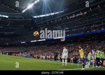 Madrid, Spagna. 20 gennaio 2025. Kylian Mbappe del Real Madrid durante la partita della Liga EA Sports tra Real Madrid e UD Las Palmas giocata allo stadio Santiago Bernabeu il 19 gennaio 2025 a Madrid, Spagna. (Foto di Bagu Blanco/PRESSINPHOTO) credito: PRESSINPHOTO SPORTS AGENCY/Alamy Live News Foto Stock