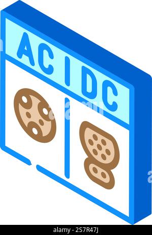 vettore icona isometrica elettrico dei tipi di caricabatteria ev. segnale elettrico tipi di caricabatteria ev. illustrazione del simbolo isolato. illustrazione vettoriale dell'icona isometrica elettrica dei tipi di caricabatteria ev Illustrazione Vettoriale