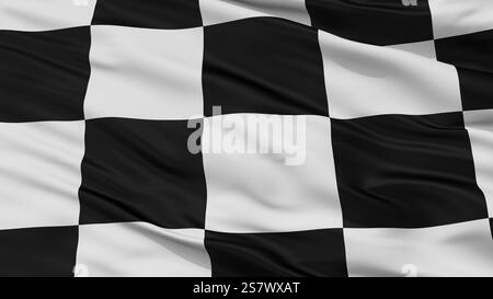 Peruwelz City Flag, Country Belgium, Closeup View, 3D Rendering Foto Stock