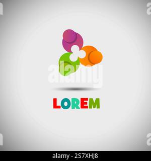 Unity People immagine minimalista con icona vettoriale, gruppo multietnico di persone Comunità, unità, amicizia e solidarietà. disegnato a mano. Non IA Illustrazione Vettoriale