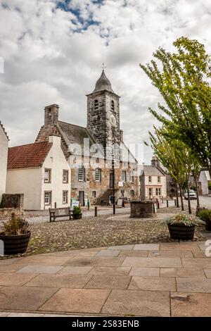 Town House, Culross, Fife, Scozia, Regno Unito Foto Stock