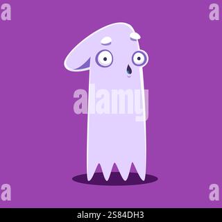 Carattere Halloween cifra 1 un mostro pazzo. Folli creature aliene matematica carattere carattere carattere simbolo numerico, stupido personaggio vettoriale creatura fantasy o numero bizzarro personaggio fantasma carattere carattere carattere carattere Illustrazione Vettoriale