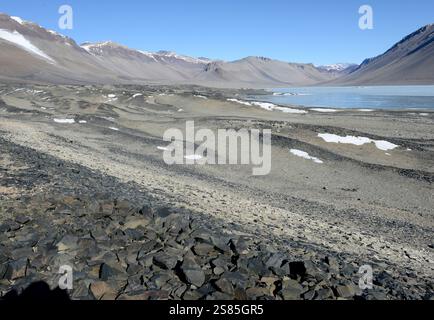 Wright Valley, McMurdo Dry Valley Foto Stock