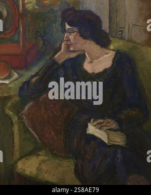 Theodor Pallady (1871-1956). Pittore rumeno. Ritratto, circa 1930. Galleria Nazionale. Sofia, Bulgaria. Foto Stock