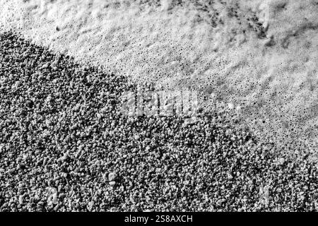 Ciottoli sulla spiaggia, Mitchell Rocks, regione di Otago, nuova Zelanda Foto Stock