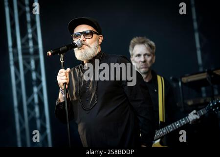 Baal live in concerto al GrimFest, Aarhus, Danimarca Foto Stock