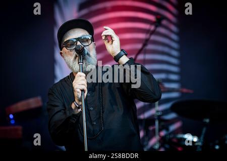 Baal live in concerto al GrimFest, Aarhus, Danimarca Foto Stock