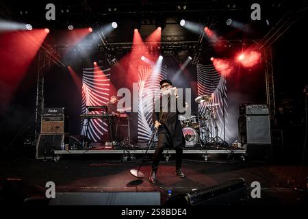 Baal live in concerto al GrimFest, Aarhus, Danimarca Foto Stock