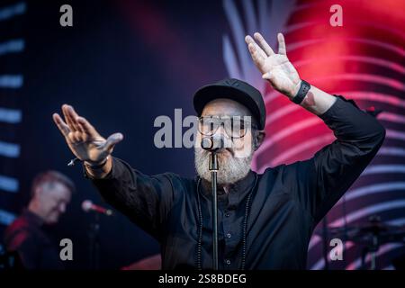 Baal live in concerto al GrimFest, Aarhus, Danimarca Foto Stock