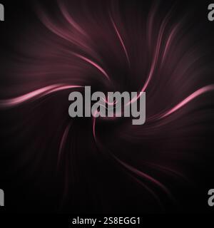 Fiore di loto brillante in un vortice. La tecnica di taglio vicino ai bordi offre un effetto di messa a fuoco morbido a causa della rugosità alterata della superficie della carta. Foto Stock