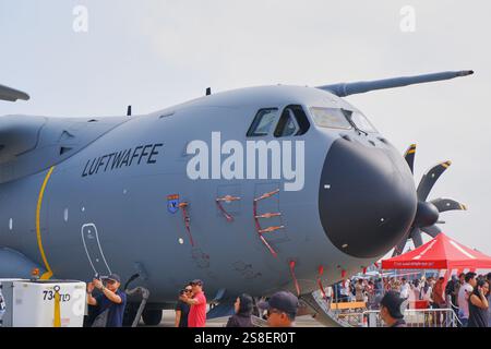 Luftwaffe Airbus A400M Aeronautica militare tedesca Foto Stock