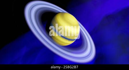 HAT-P-44 c è un esopianeta gigante gassoso che orbita attorno a una stella di tipo K. Foto Stock