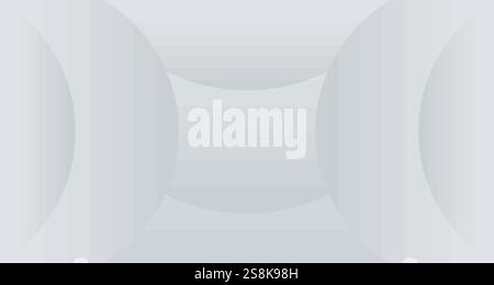 Sfondo astratto geometrico. Simbolo di texture geometrica senza cuciture vettoriale grigio, nero e bianco. Modello di progettazione di gradazioni e sfondo. Illustrazione Vettoriale