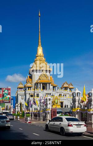 Wat Trai MIT Witthayaram Worawihan a Bangkok/Thailandia Foto Stock