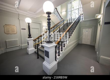 St Georges Town Hall, Shadwell, East London. Precedentemente conosciuto come Stepney Town Hall. Foto Stock