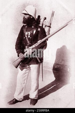 Legione Straniera francese, soldato, in Algeria, 1910 Foto Stock