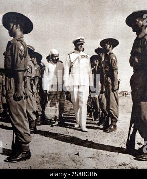 Fotografia di Louis Mountbatten, primo Earl Mountbatten di Birmania (1900-1979) un British naval officer e più. In data xx secolo Foto Stock