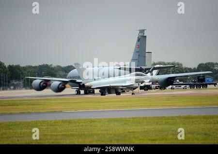 Eurofighter Typhoon aereo da caccia militare supersonico Foto Stock