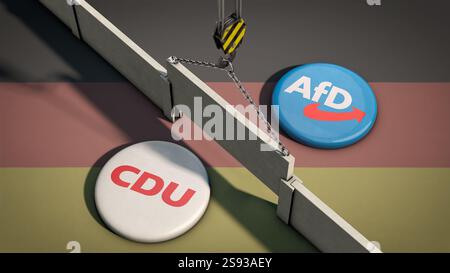 Il firewall della CDU contro l’AfD cade Foto Stock