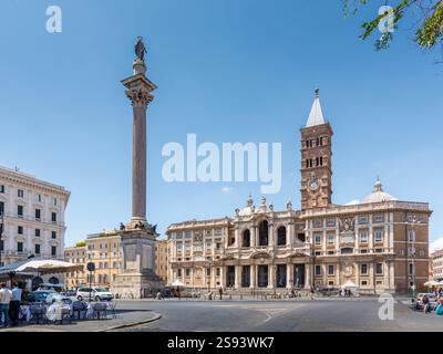 Basilica di Santa Maria Maggiore, Roma, Italia Foto Stock
