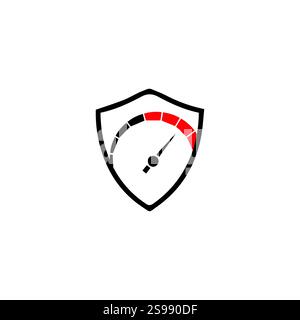 VETTORE LOGO SHIELD Illustrazione Vettoriale