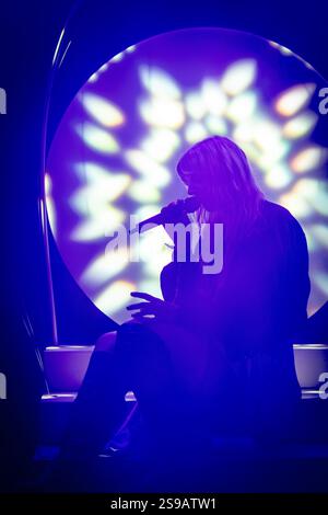 Greta live in concerto al GrimFest, Aarhus, Danimarca Foto Stock