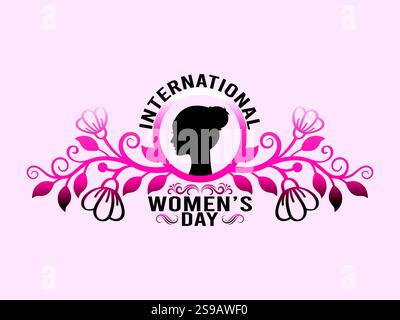 La Giornata internazionale della donna illustrazione vettoriale Illustrazione Vettoriale