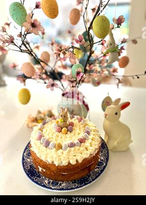 torta di Pasqua Foto Stock