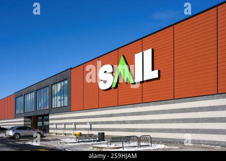 Ottawa, Canada: Negozio DI VELA presso i cantieri Ottawa Train. Sail è un superstore canadese all'aperto con oltre 100 filiali in Ontario e Quebec Foto Stock