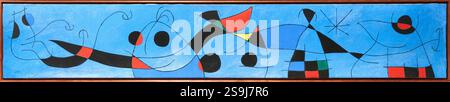 Pittura (per David Fernández Miró), 1965, Joan Miró, Barcellona, Catalogna, Spagna. Foto Stock