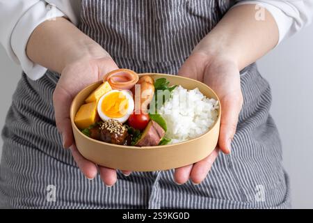 Pranzo al sacco wappa Bento Foto Stock