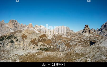 Vista aerea delle catene montuose delle Alpi Foto Stock