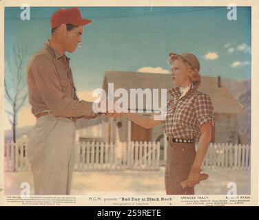 Bad Day a Black Rock (MGM, 1955). Interpretato da Spencer, Lee Marvin. Diretto da John Sturges. Foto Stock