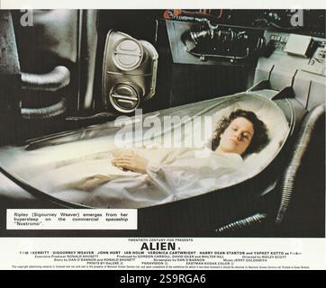 Alien (20th Century Fox, 1979). Interpretato da Sigourney Weaver, Tom Skerritt e Harry Dean Anderson. Diretto da Ridley Scott. Foto Stock