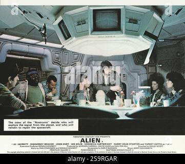 Alien (20th Century Fox, 1979). Interpretato da Sigourney Weaver, Tom Skerritt e Harry Dean Anderson. Diretto da Ridley Scott. Foto Stock