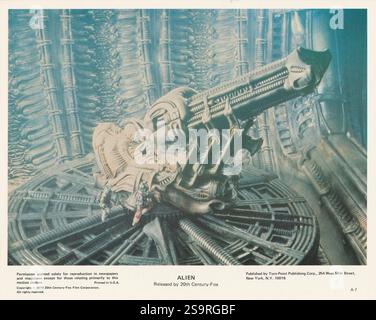 Alien (20th Century Fox, 1979). Interpretato da Sigourney Weaver, Tom Skerritt e Harry Dean Anderson. Diretto da Ridley Scott. Foto Stock