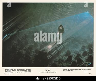 Alien (20th Century Fox, 1979). Interpretato da Sigourney Weaver, Tom Skerritt e Harry Dean Anderson. Diretto da Ridley Scott. Foto Stock