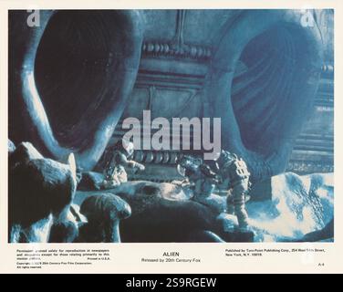 Alien (20th Century Fox, 1979). Interpretato da Sigourney Weaver, Tom Skerritt e Harry Dean Anderson. Diretto da Ridley Scott. Foto Stock
