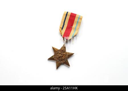 1939-1945 Africa Star - medaglia della campagna dalla seconda GUERRA MONDIALE Foto Stock