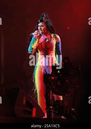 Cardi B si esibisce al Made in America - Day 1 al Benjamin Franklin Parkway il 31 agosto 2019 a Philadelphia, Pennsylvania Foto Stock