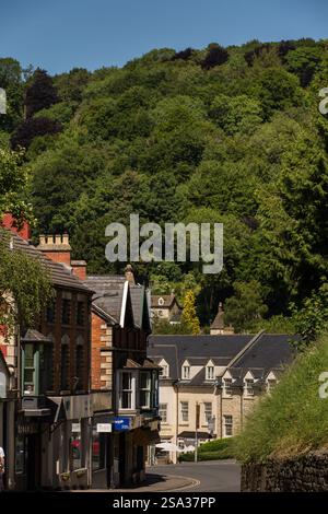Nailsworth è una città e parrocchia civile nel distretto di Stroud nel Gloucestershire, Inghilterra Foto Stock