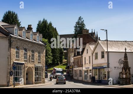 Nailsworth è una città e parrocchia civile nel distretto di Stroud nel Gloucestershire, Inghilterra Foto Stock