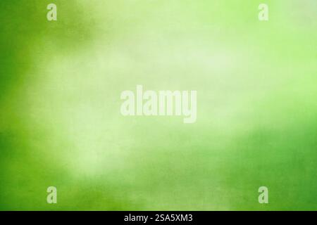 Splendido sfondo verde rustico perfetto per il giorno di San Patrizio o lo sfondo primaverile. Spazio libero per il testo. Foto Stock
