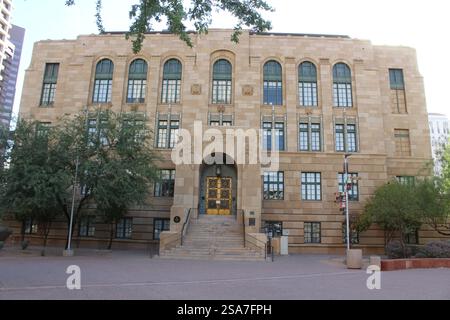 Storico municipio, Phoenix, Arizona Foto Stock