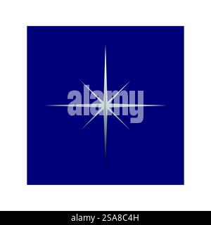 Design simbolo elemento modello vettoriale logo stella Illustrazione Vettoriale