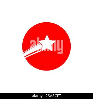 Design simbolo elemento modello vettoriale logo stella Illustrazione Vettoriale