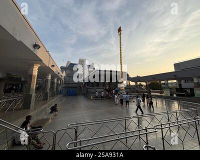 Tempio ISKCON a Bengaluru Foto Stock