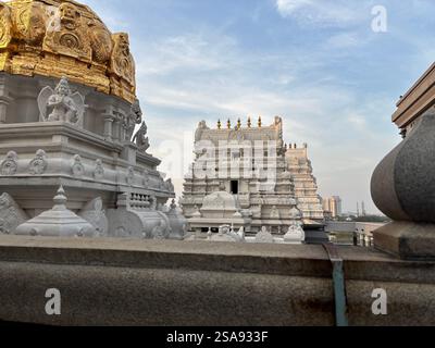 Tempio ISKCON a Bengaluru Foto Stock