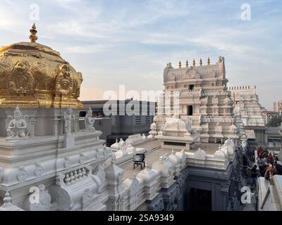 Tempio ISKCON a Bengaluru Foto Stock